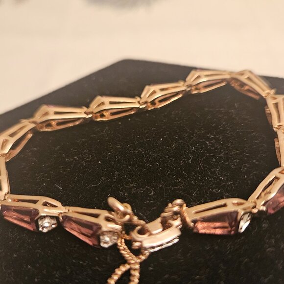 NWOT Swarovski Ortyx Triangle-Cut Bracelet - Picture 5 of 7